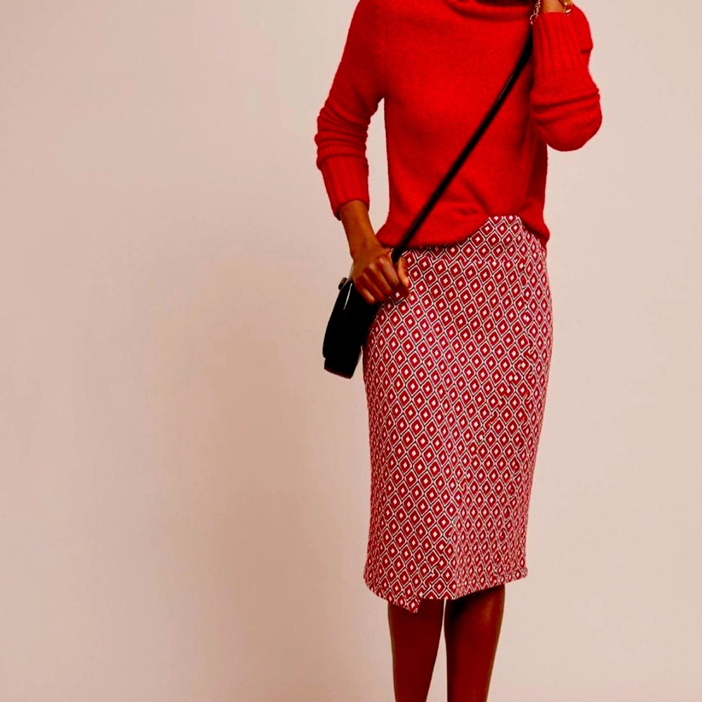 MAEVE Anthropologie WILES pencil skirt .. size M